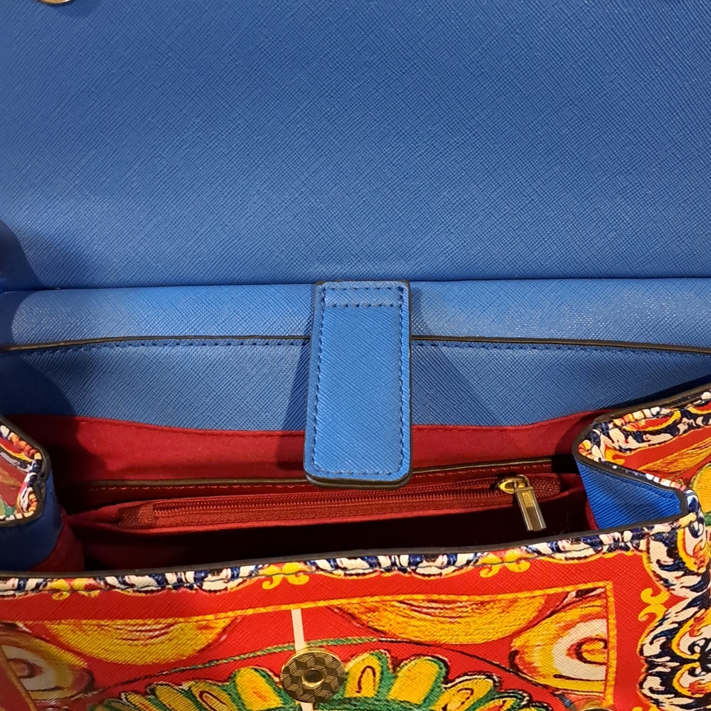 Vibrant Multicolor Patterned Women's Shoulder Bag - image 4